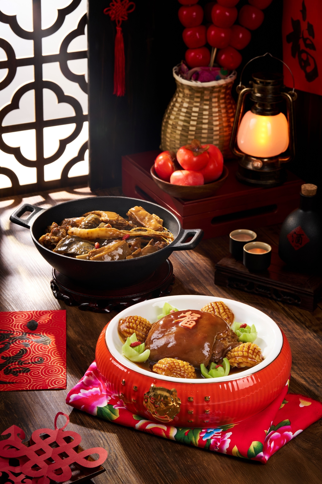 「澳門銀河」准备了丰盛的节庆美食,寓意新春快乐、身心康泰、团圆幸福。