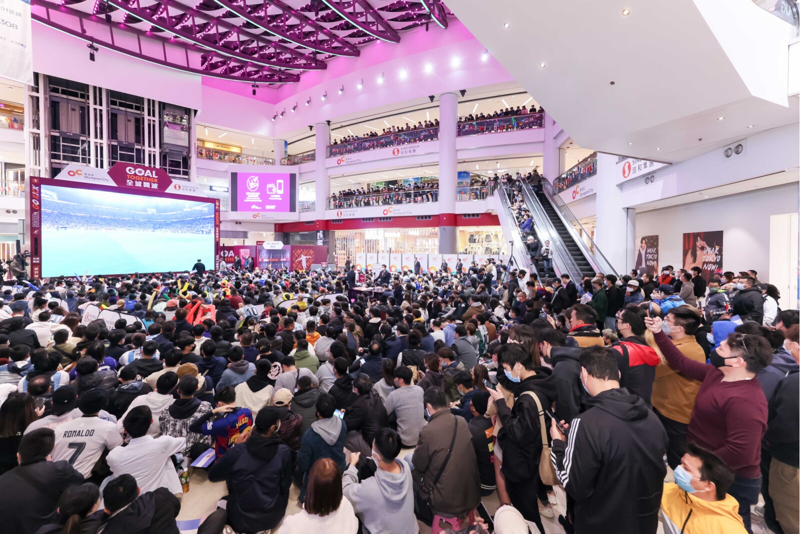 Sino Group Broadcast International Football Tournament for Fourth Straight Edition Over HK$8M Invested to Launch ‘Sino Malls Goal Together’ Campaign