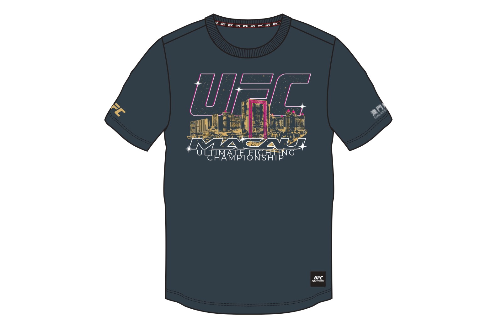 Official UFC merchandise will be available at the Pearl Lobby, featuring limited‑edition designs created exclusively for UFC Macau Fight Week 2026, for one action-packed week.