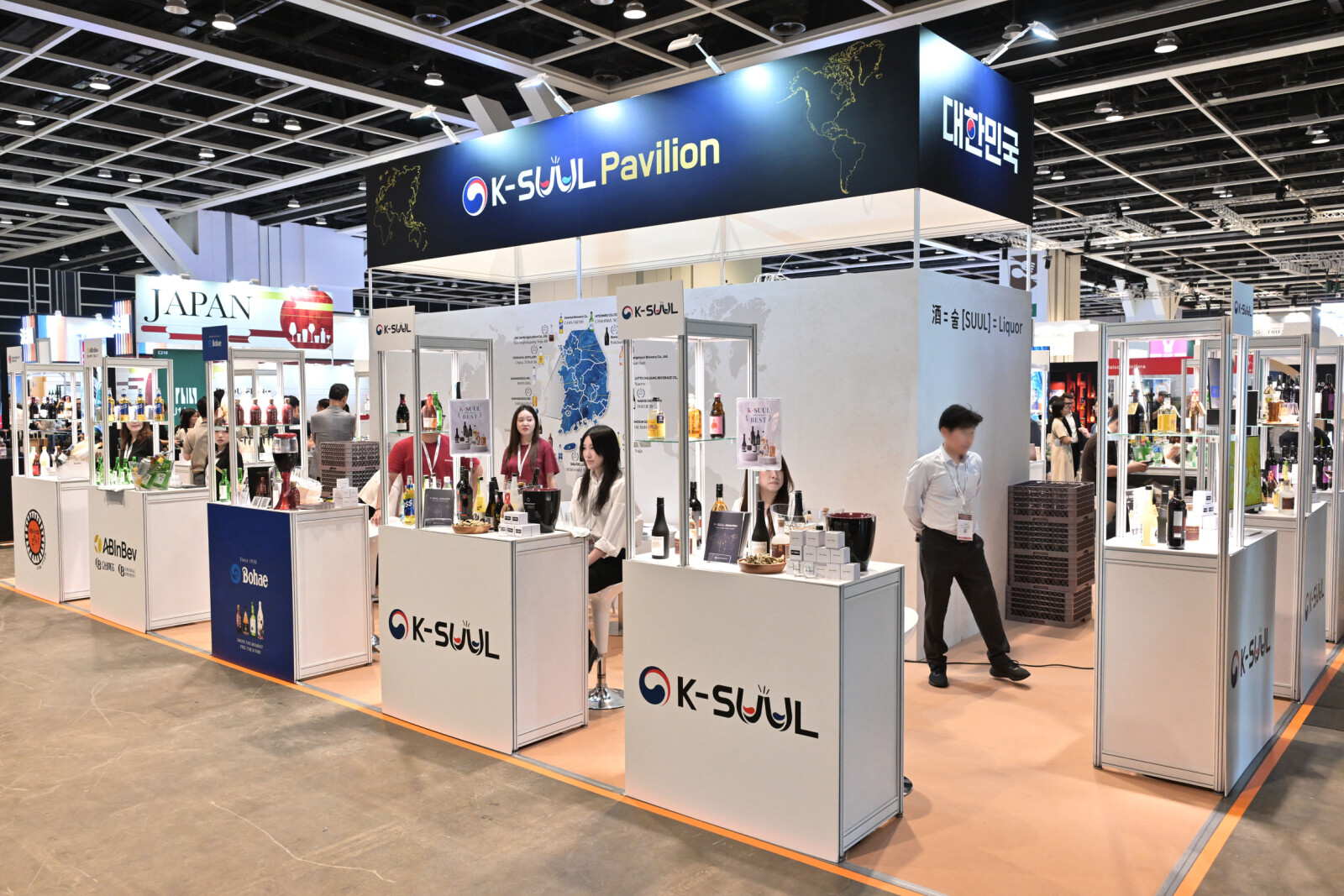 Korean Liquor (K-SUUL),  Raises Its First Flag for Globalization on Asia’s Largest Stage
