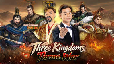 Three Kingdoms: Throne War Opens Pre-Registration Across Six Southeast Asian Markets Featuring Mark Lee as the Witty Alliance Lord