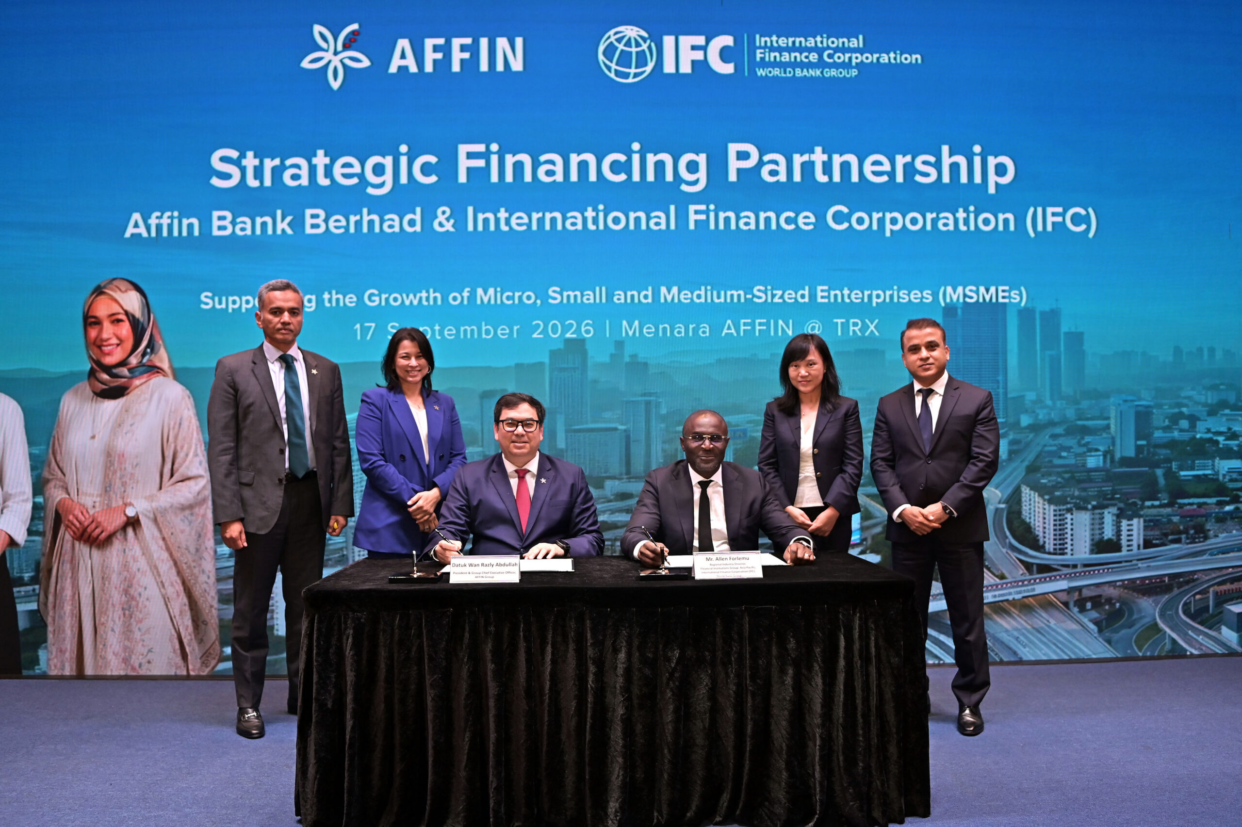 IFC and Affin Bank to advance financial inclusion for MSMEs