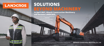Hitachi Construction Machinery Launches a New Global Brand Campaign in Advance of Changing the Company Name and Brand to "LANDCROS" in April 2027